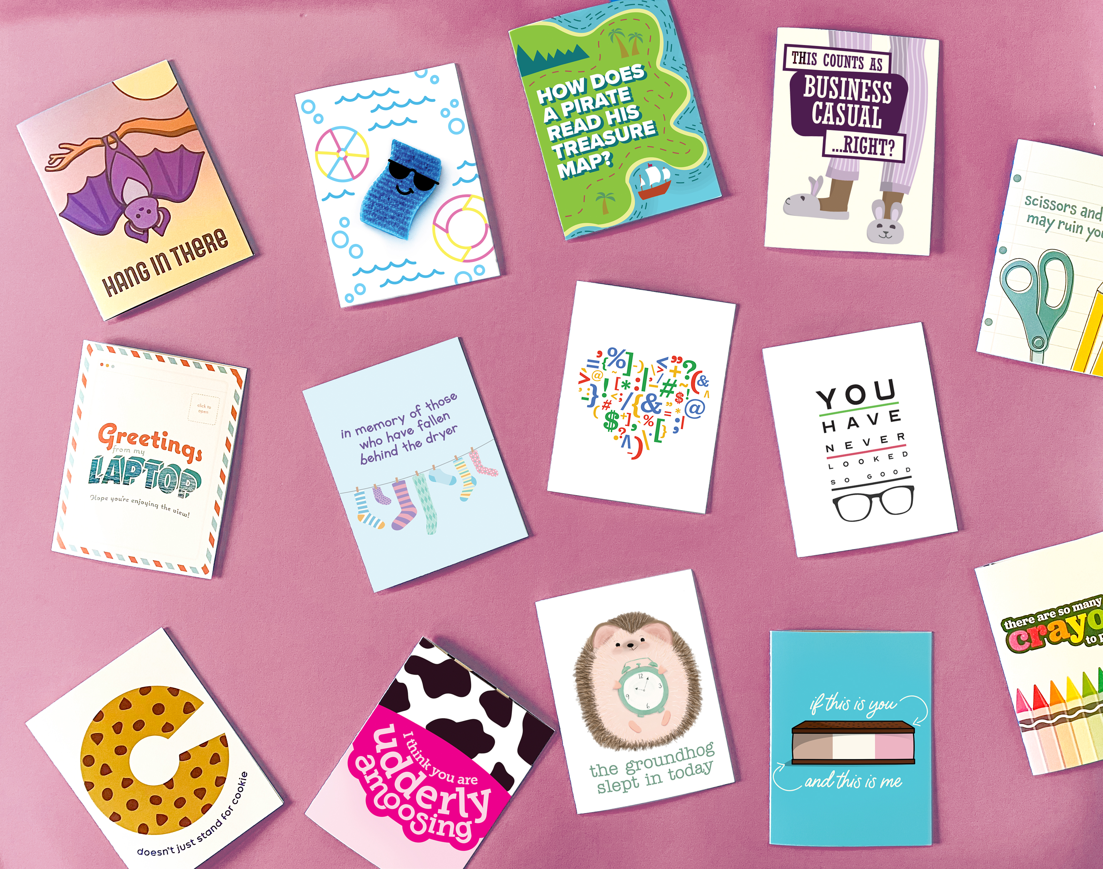 Untraditional Holiday Greeting Cards
